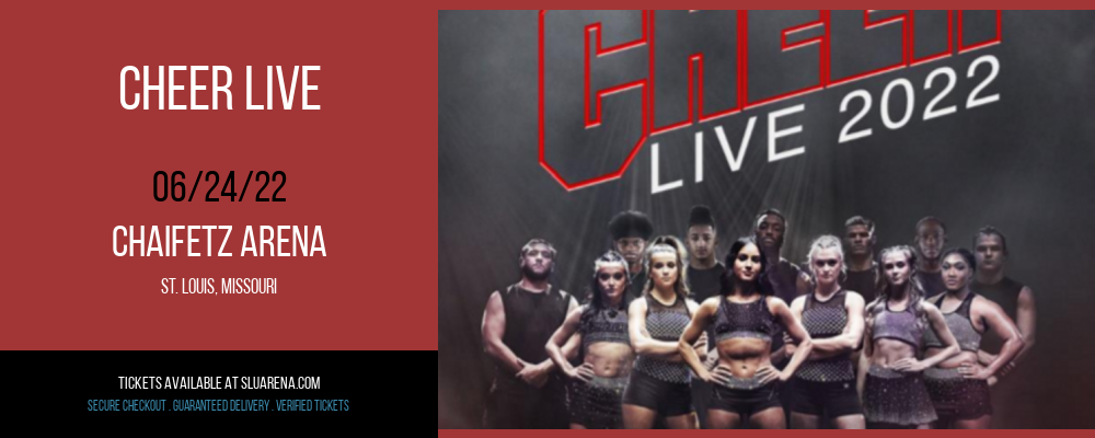 CHEER Live at Chaifetz Arena tickets CHEER Live at Chaifetz Arena