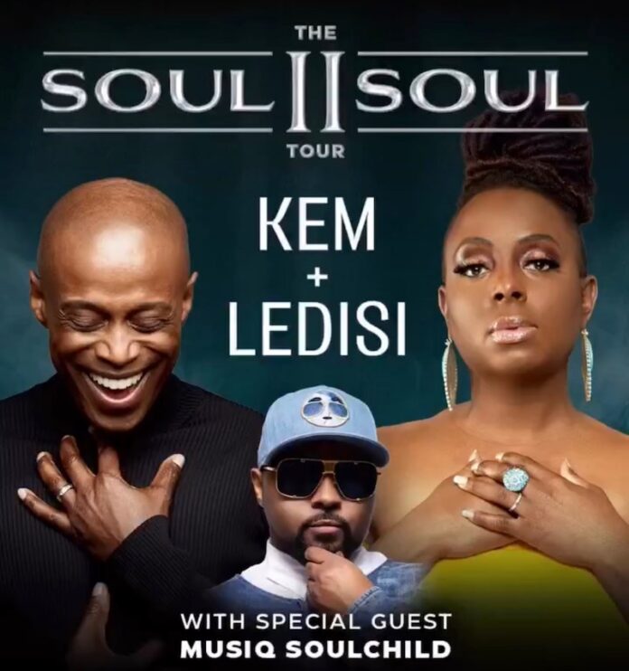 Kem, Ledisi & Musiq Soulchild at Chaifetz Arena