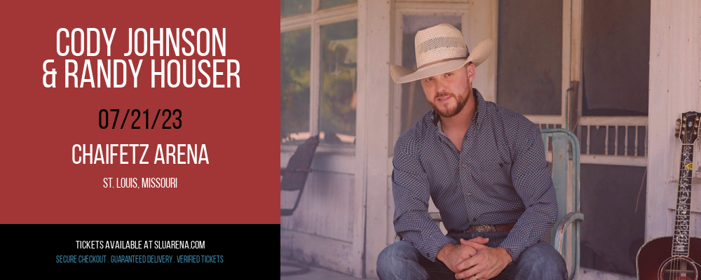 Cody Johnson & Randy Houser at Chaifetz Arena tickets Cody Johnson & Randy Houser at Chaifetz Arena