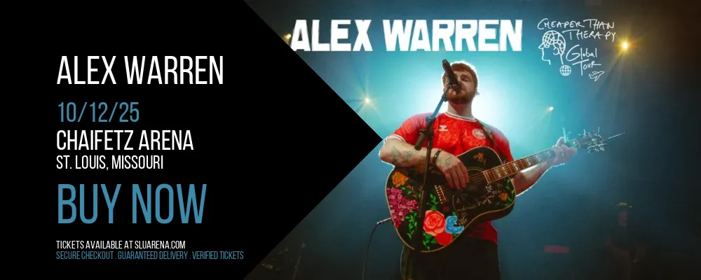 Alex Warren at Chaifetz Arena